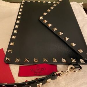 Valentino Rockstud Pouch (Wristlet)